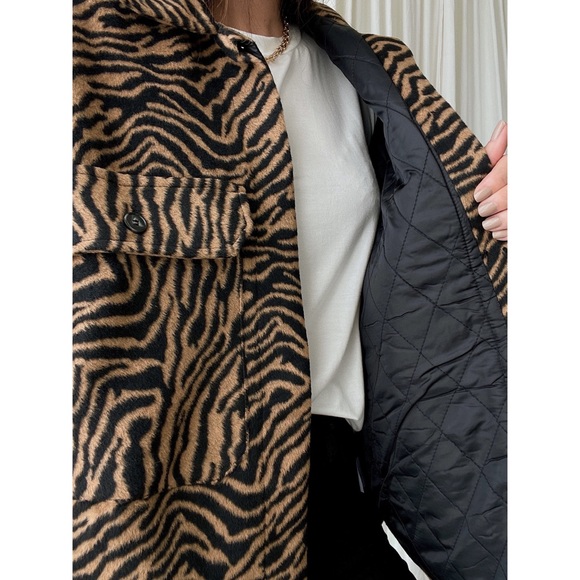 CAMERON JACKET — In Camel/Black - Picture 9 of 9